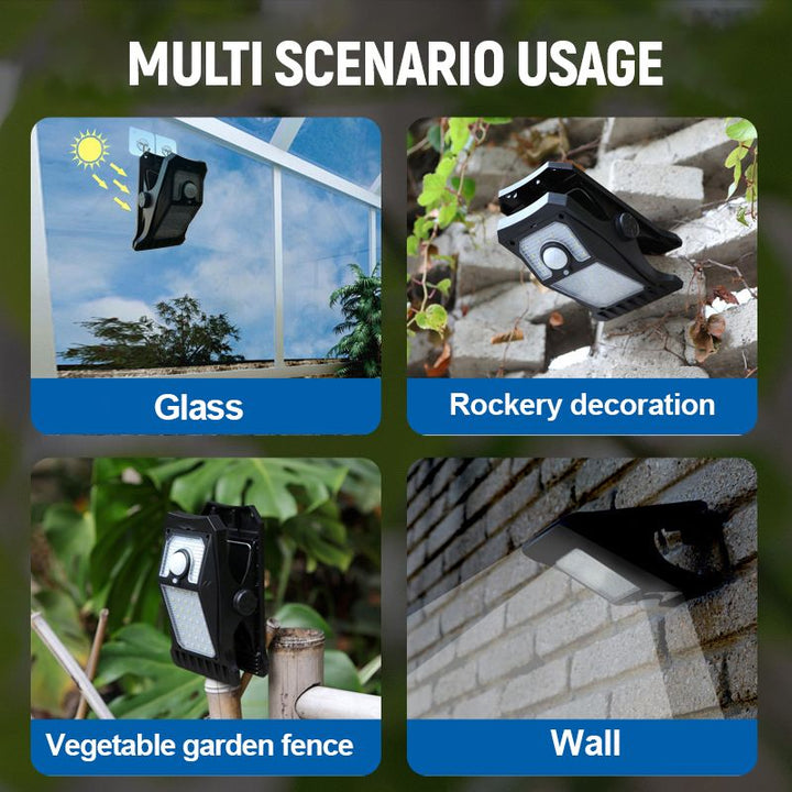 BowLift | LuxeGlow Solar Clip Lamp | Easy installation with eco-friendly lighting