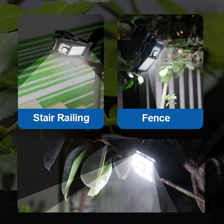 BowLift | LuxeGlow Solar Clip Lamp | Easy installation with eco-friendly lighting