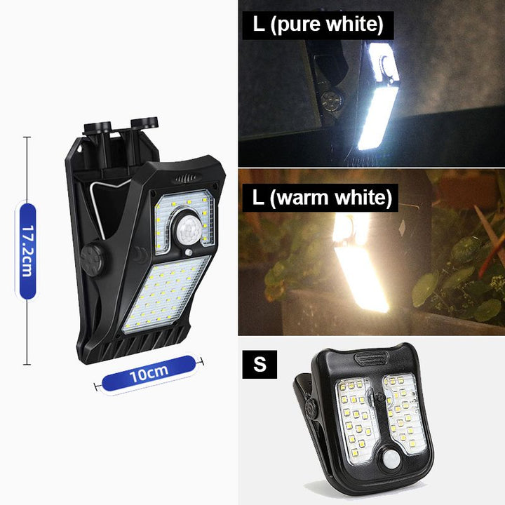 BowLift | LuxeGlow Solar Clip Lamp | Easy installation with eco-friendly lighting