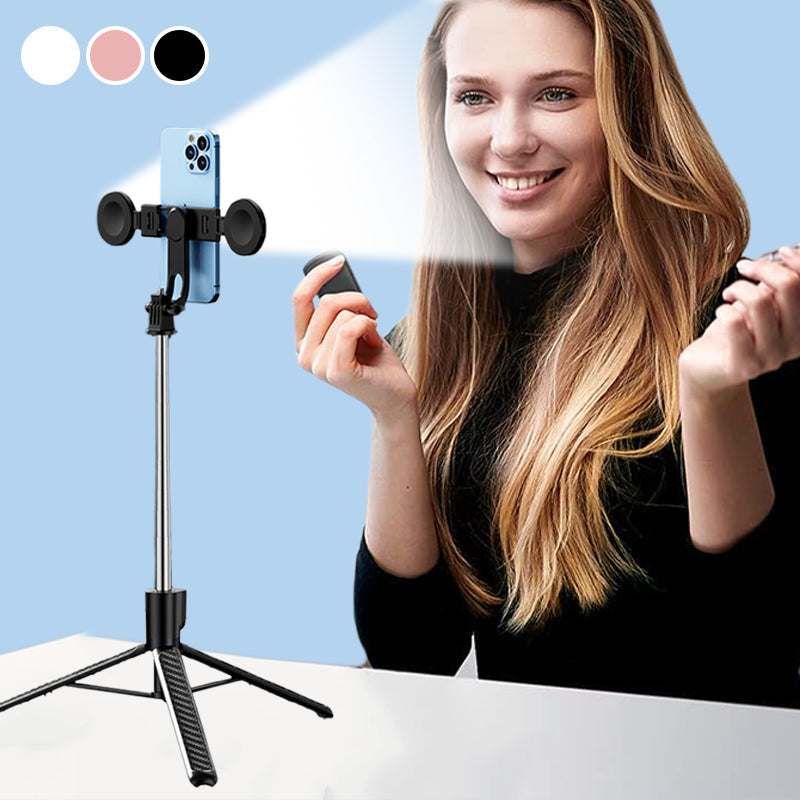 BowLift | LuxuraSnap Elite Selfie Stick Tripod | Take stunning selfies with integrated LED fill light