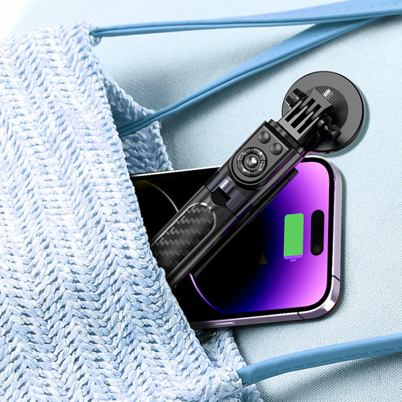 BowLift | LuxuraSnap Elite Selfie Stick Tripod | Take stunning selfies with integrated LED fill light