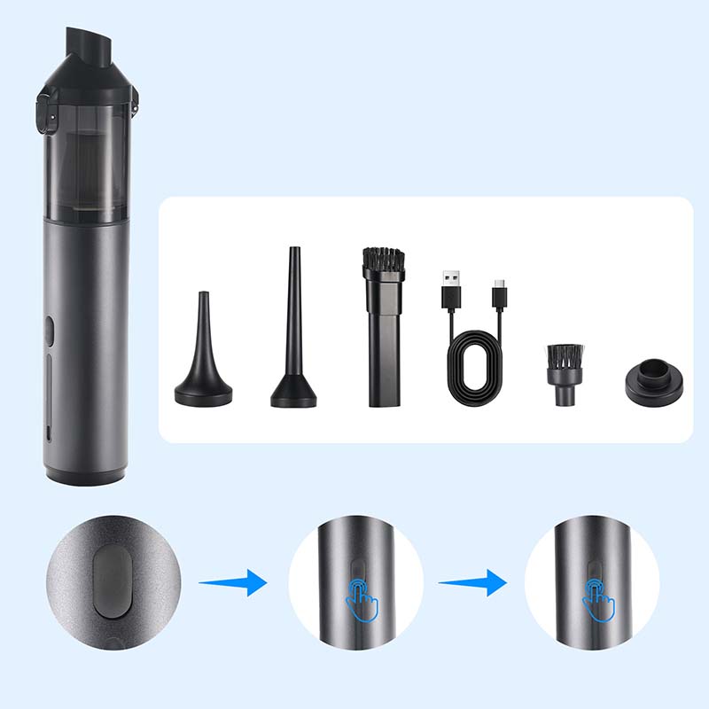 BowLift | LuxVac Elite Wireless Car Vacuum Cleaner | High-power handheld vacuum cleaner for effortless car detailing