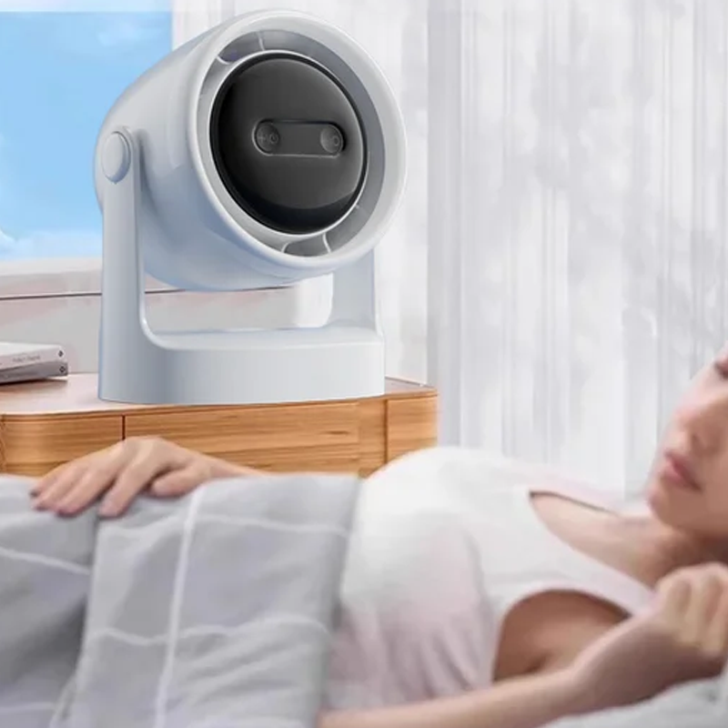 3-in-1 LED Light & Built-in Aromatherapy Diffuser Silent Mini Fan | Bowlift