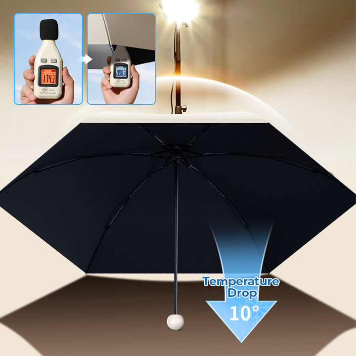 Hairstyle pocket umbrella with UV protection UPF50+ | Bowlift