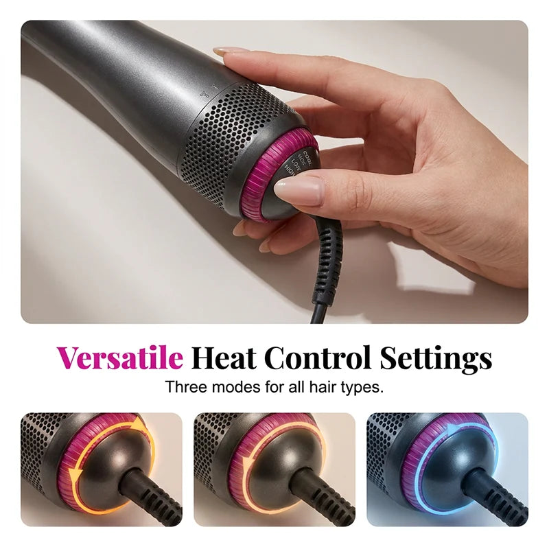 3-in-1 Ionic Hot Air Hair Dryer Brush