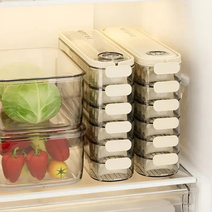 BowLift | Stackable Food Storage Box with Lid - FridgeStack