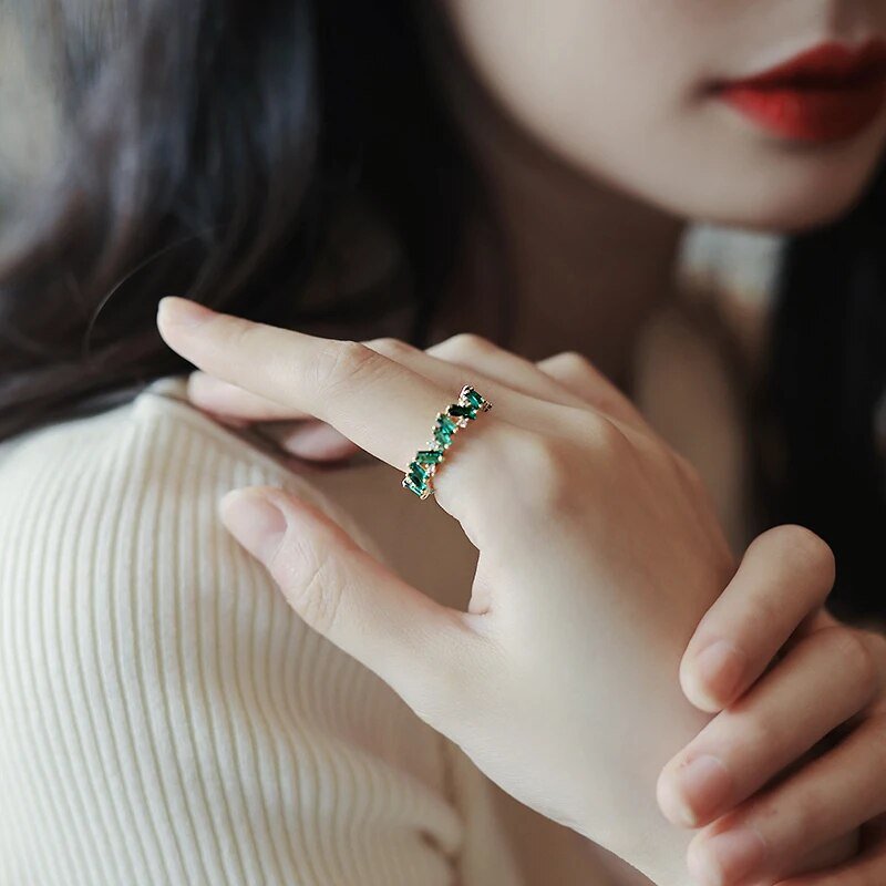 BowLift | Staggering Baguette Crystal Rings