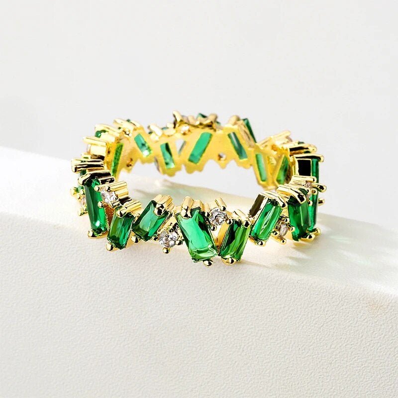 BowLift | Staggering Baguette Crystal Rings