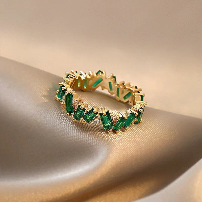 BowLift | Staggering Baguette Crystal Rings