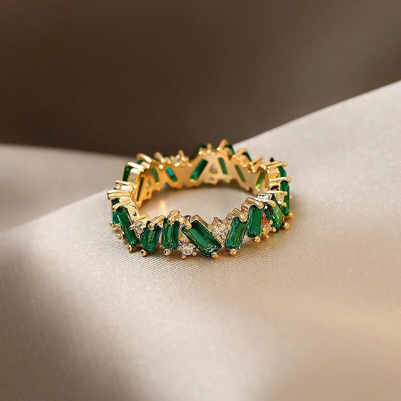 BowLift | Staggering Baguette Crystal Rings