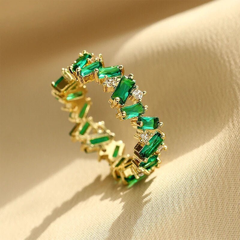 BowLift | Staggering Baguette Crystal Rings