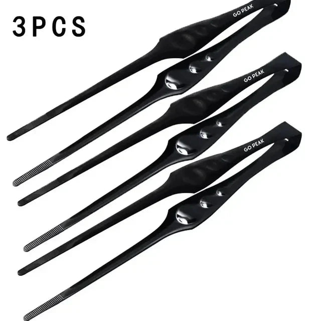 Stainless Steel Barbecue Clip Barbecue Clip Extended Non-slip Clip | Bowlift