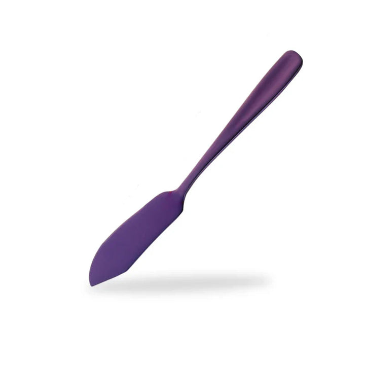 Stainless Steel Butter Knife Colorful Dessert Jam Cream Cheese Spreader | Bowlift