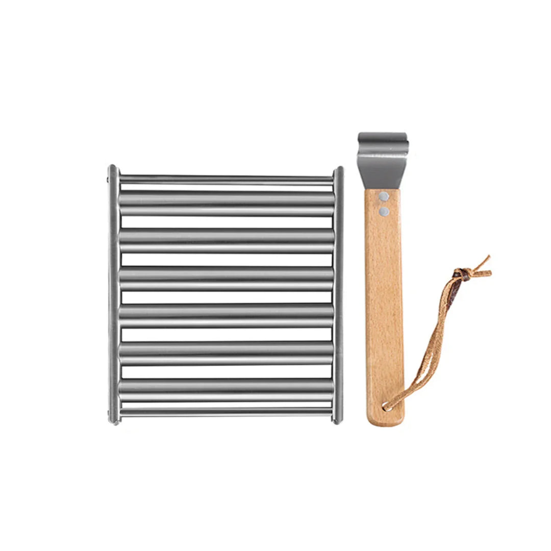Stainless Steel Hotdog Sausage Grill Roller Rack Barbecue Tools | Bowlift