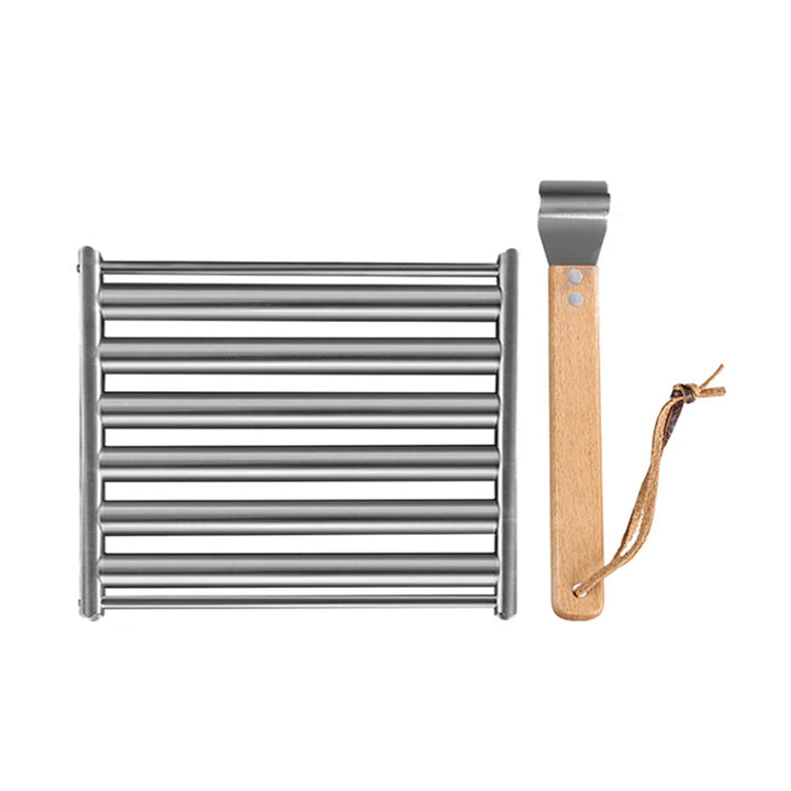 Stainless Steel Hotdog Sausage Grill Roller Rack Barbecue Tools | Bowlift