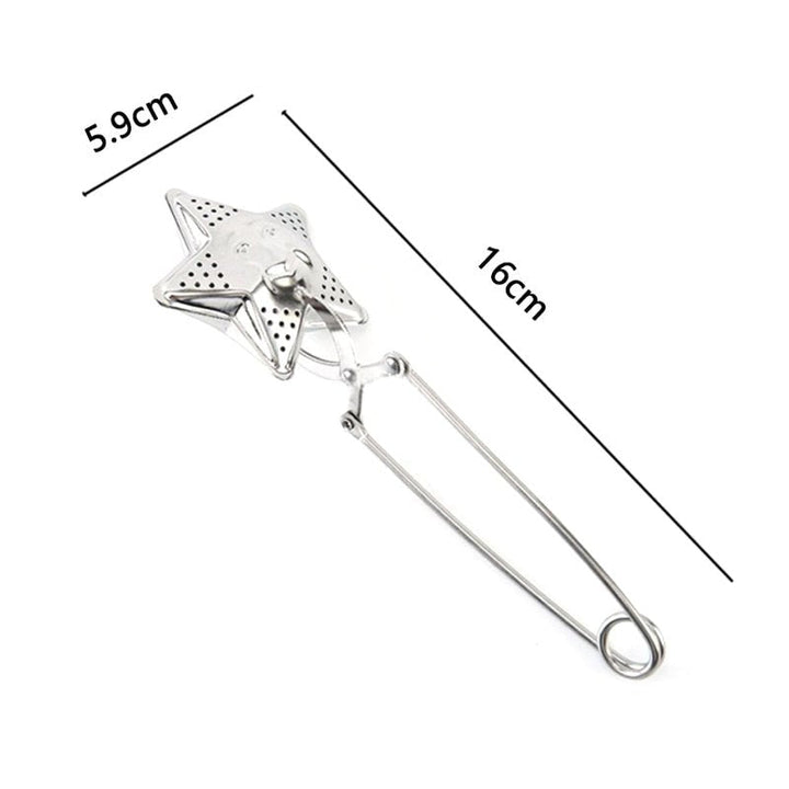 BowLift | Stainless Steel Long-Handle Tea Filter