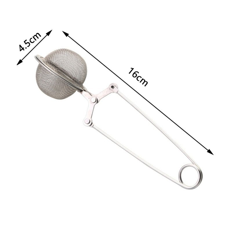 BowLift | Stainless Steel Long-Handle Tea Filter