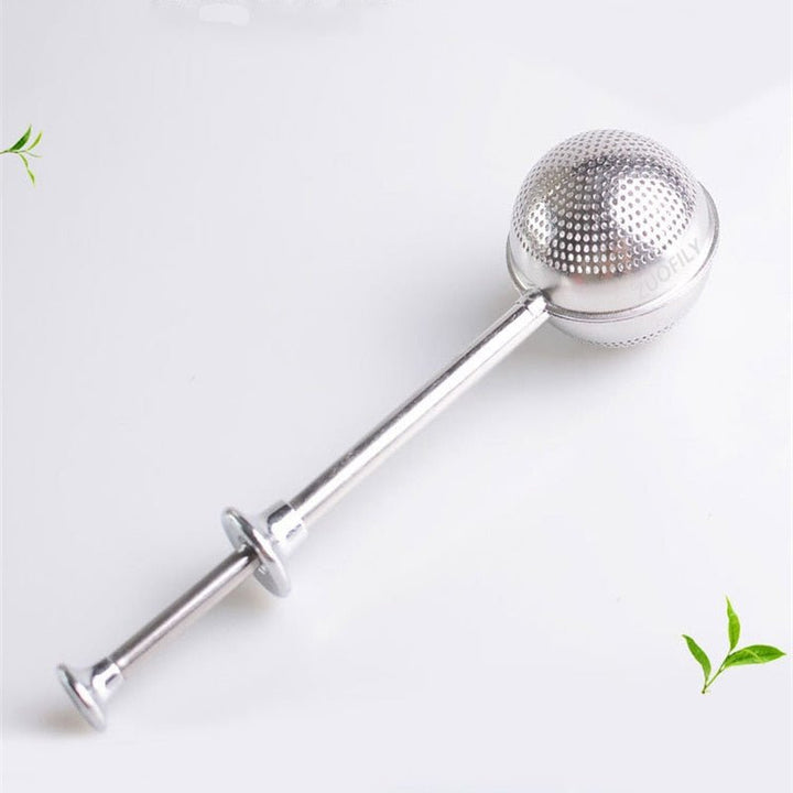 BowLift | Stainless Steel Long-Handle Tea Filter