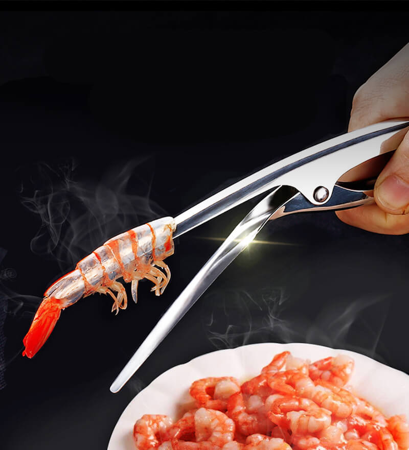 BowLift | Stainless Steel Shrimp Peeler - ShrimpEase