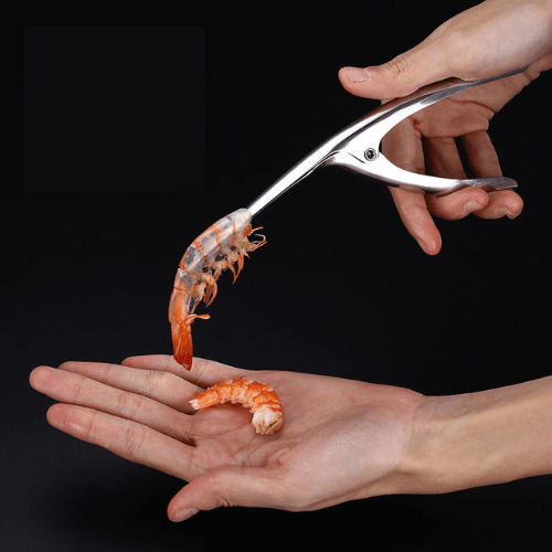 BowLift | Stainless Steel Shrimp Peeler - ShrimpEase