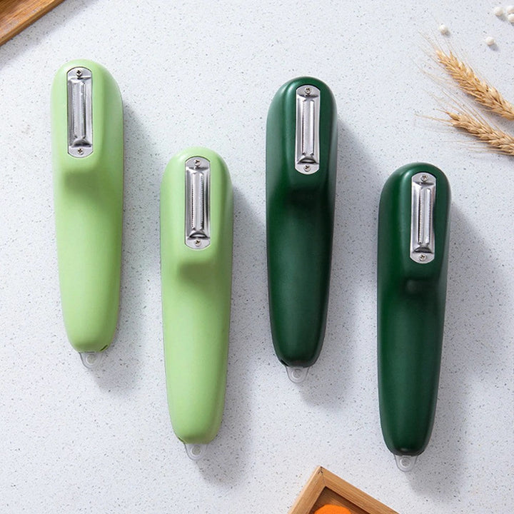 BowLift | Stainless Steel Vegetable Peeler with Container - PeelPro