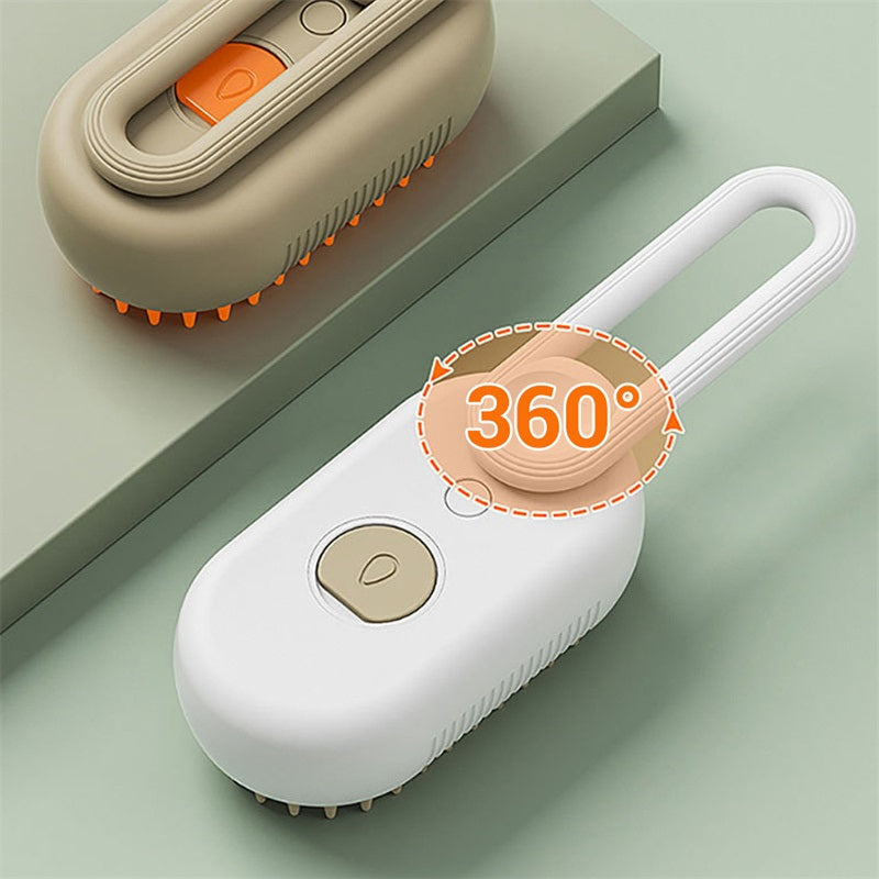 BowLift | Cat Steam Brush For Pet Grooming