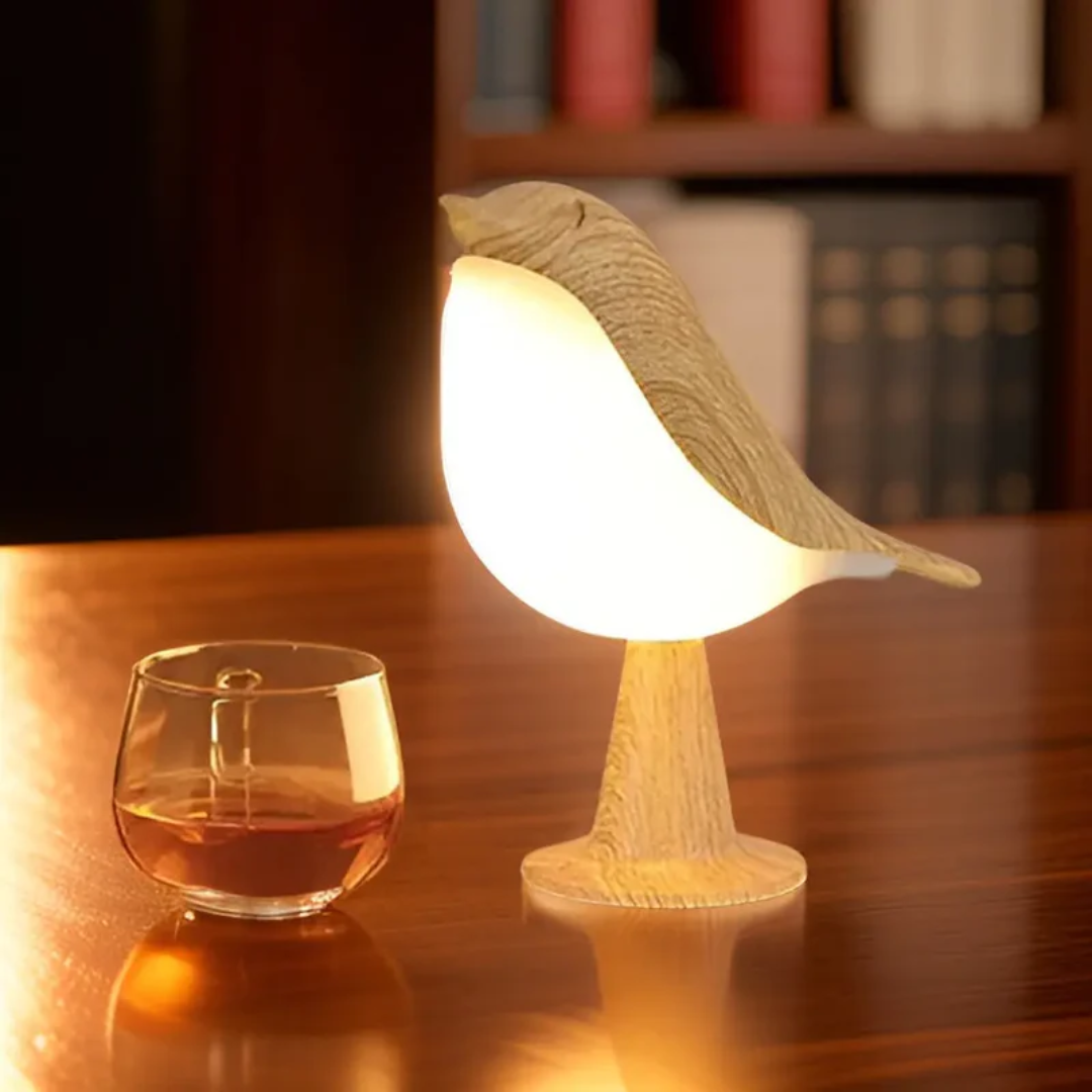 BowLift | Stylish LED Bird Lamp with Touch Control and Aromatherapy - FeatherGlow