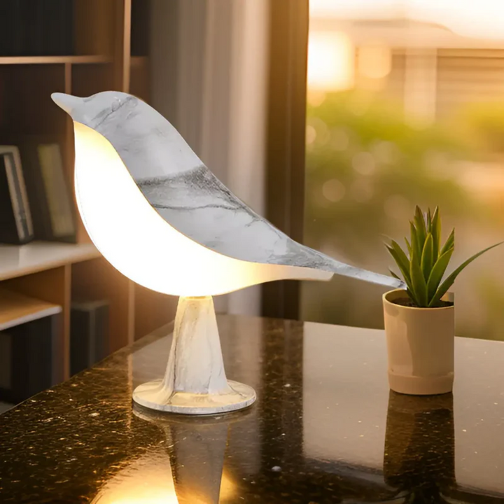BowLift | Stylish LED Bird Lamp with Touch Control and Aromatherapy - FeatherGlow