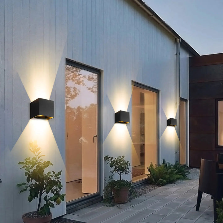 BowLift | Stylish LED Cube Wall Lamp - LumiCube