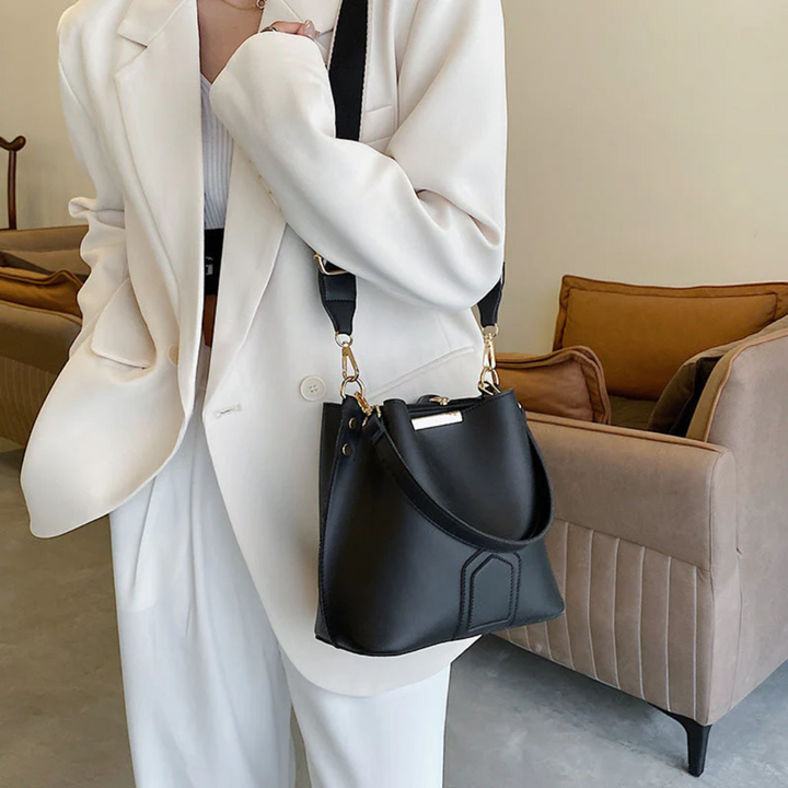 BowLift | Stylish Premium Leather Shoulder Bag - BellaViva