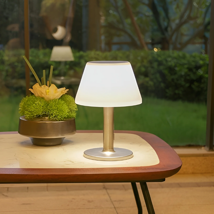 BowLift | Stylish Solar-Powered Table Lamp - SolarLuxe