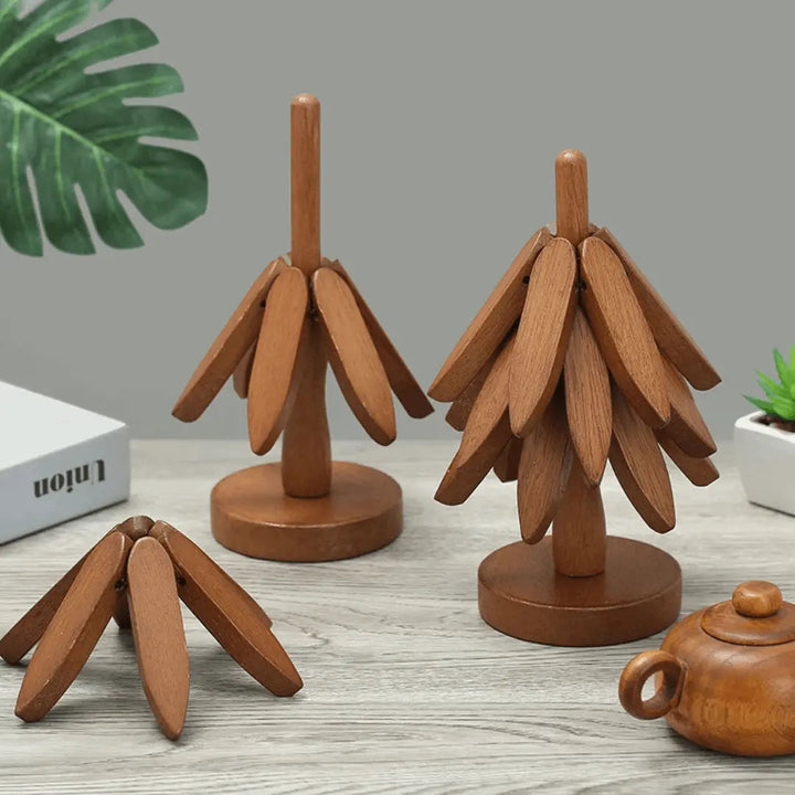 BowLift | Stylish Wooden Coasters - NatureGuard