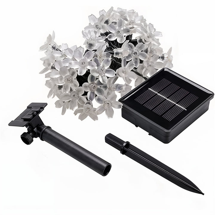 BowLift | LuxeLumen Garden Flower | Elegant solar-powered lighting for an enchanting garden