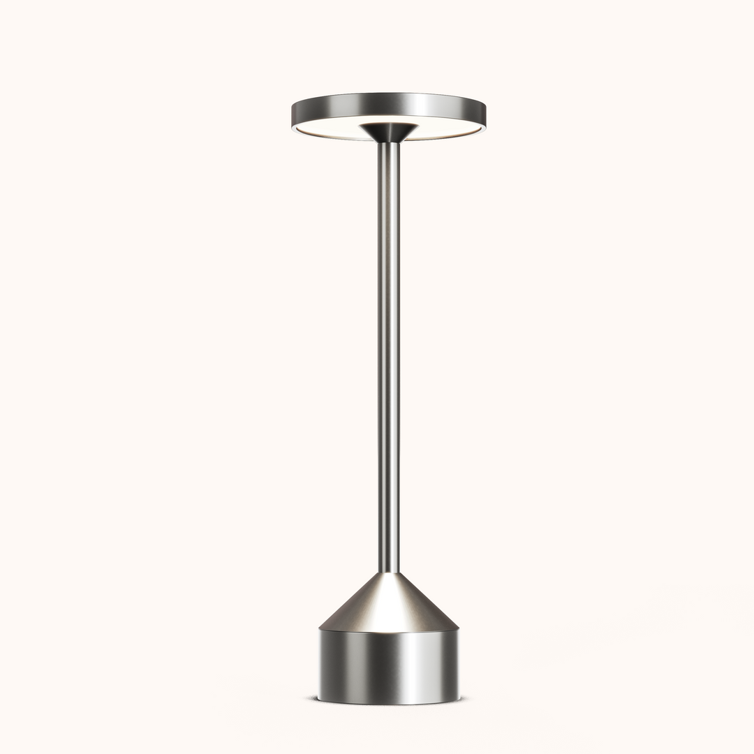 BowLift | Stockholm Lighting: Elegant Wireless Table Lamp with Dimmer Function