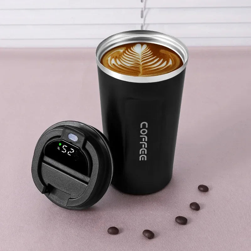 BowLift | TempMate Smart Stainless Steel Thermos Mug with Temperature Display