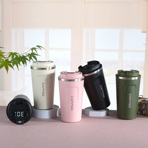 BowLift | TempMate Smart Stainless Steel Thermos Mug with Temperature Display