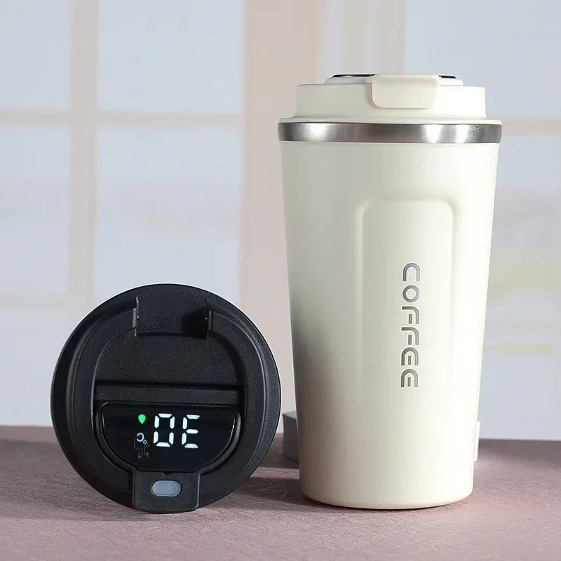 BowLift | TempMate Smart Stainless Steel Thermos Mug with Temperature Display