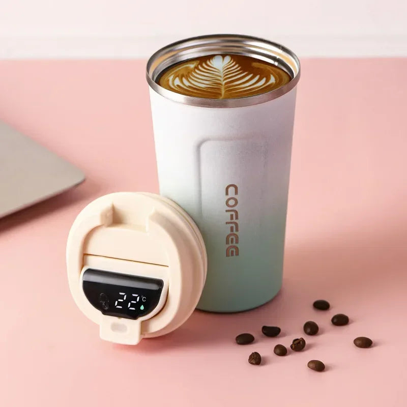 BowLift | TempMate Smart Stainless Steel Thermos Mug with Temperature Display