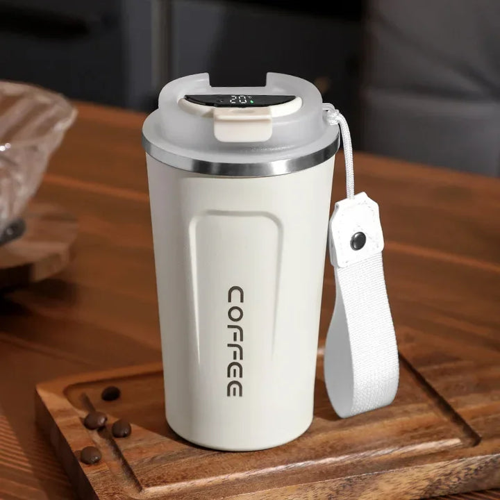 BowLift | TempMate Smart Stainless Steel Thermos Mug with Temperature Display