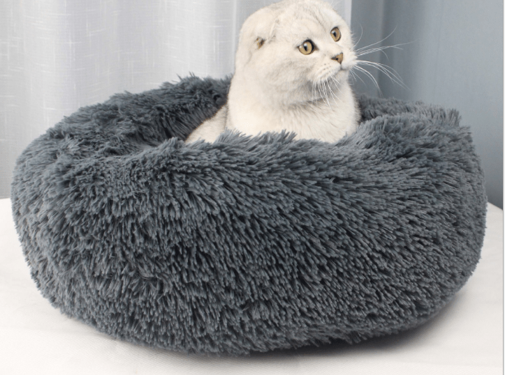 BowLift | Cozy Dog Bed - Large Size, Machine Washable, Calming Design Imitation of Mother's Fur for Ultimate Comfort and Relaxation