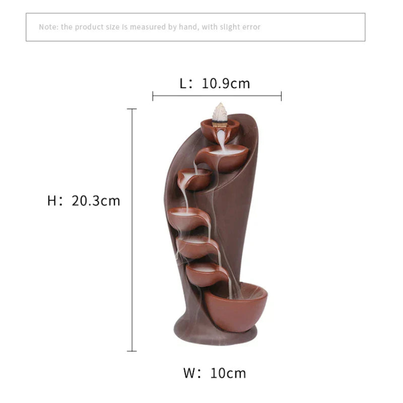 BowLift | TranquilTorch – Incense Waterfall