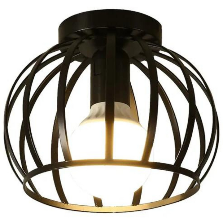 BowLift | Trendy Industrial Ceiling Light with Open Design – ForgeLight