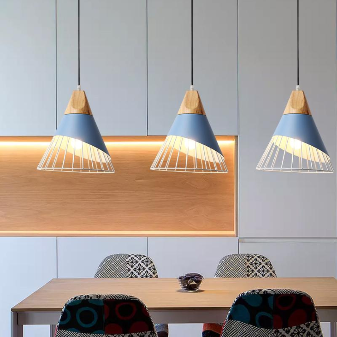 BowLift | Trendy Scandinavian Industrial Pendant Light - UrbanBeam