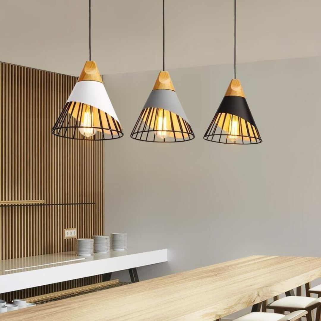 BowLift | Trendy Scandinavian Industrial Pendant Light - UrbanBeam