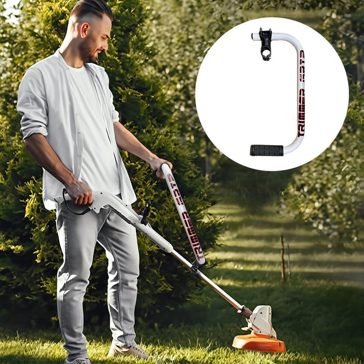 BowLift | TRIMFORT – Ergonomic String Trimmer Handle Extension for Enhanced Comfort