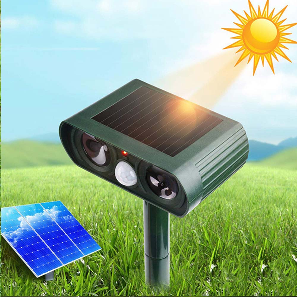 BowLift | AviGuard Luxe Solar Ultrasound Deterrent | Effective deterrence of birds and animals for serene outdoor spaces