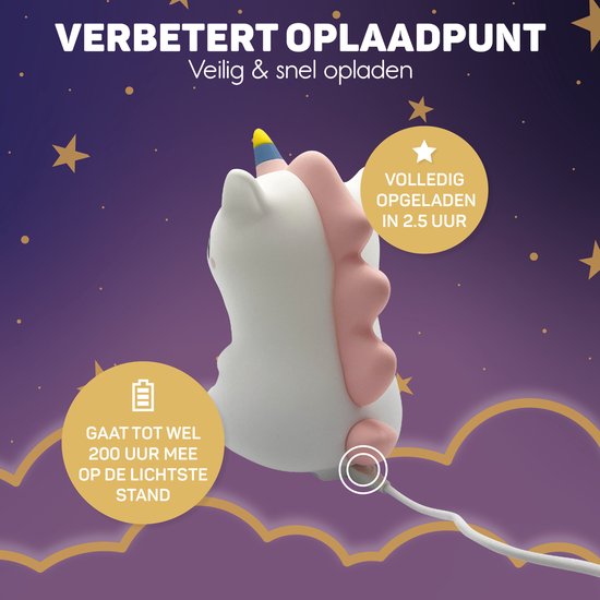 BowLift | Unicorn Night Light - DreamCrest