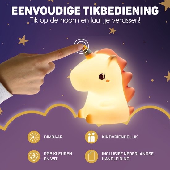 BowLift | Unicorn Night Light - DreamCrest
