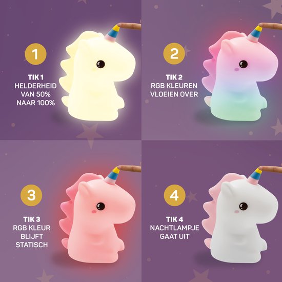 BowLift | Unicorn Night Light - DreamCrest