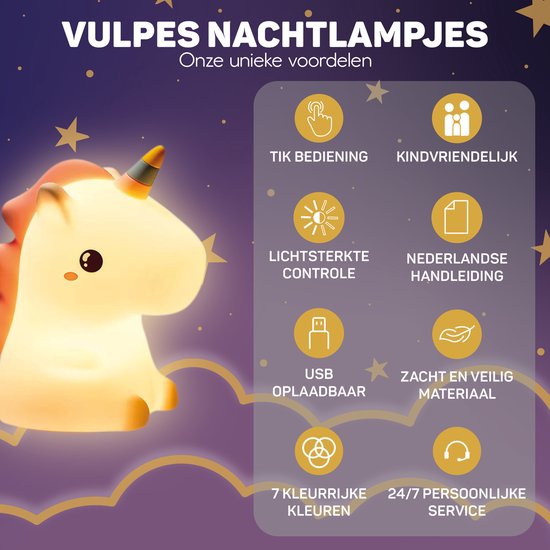BowLift | Unicorn Night Light - DreamCrest
